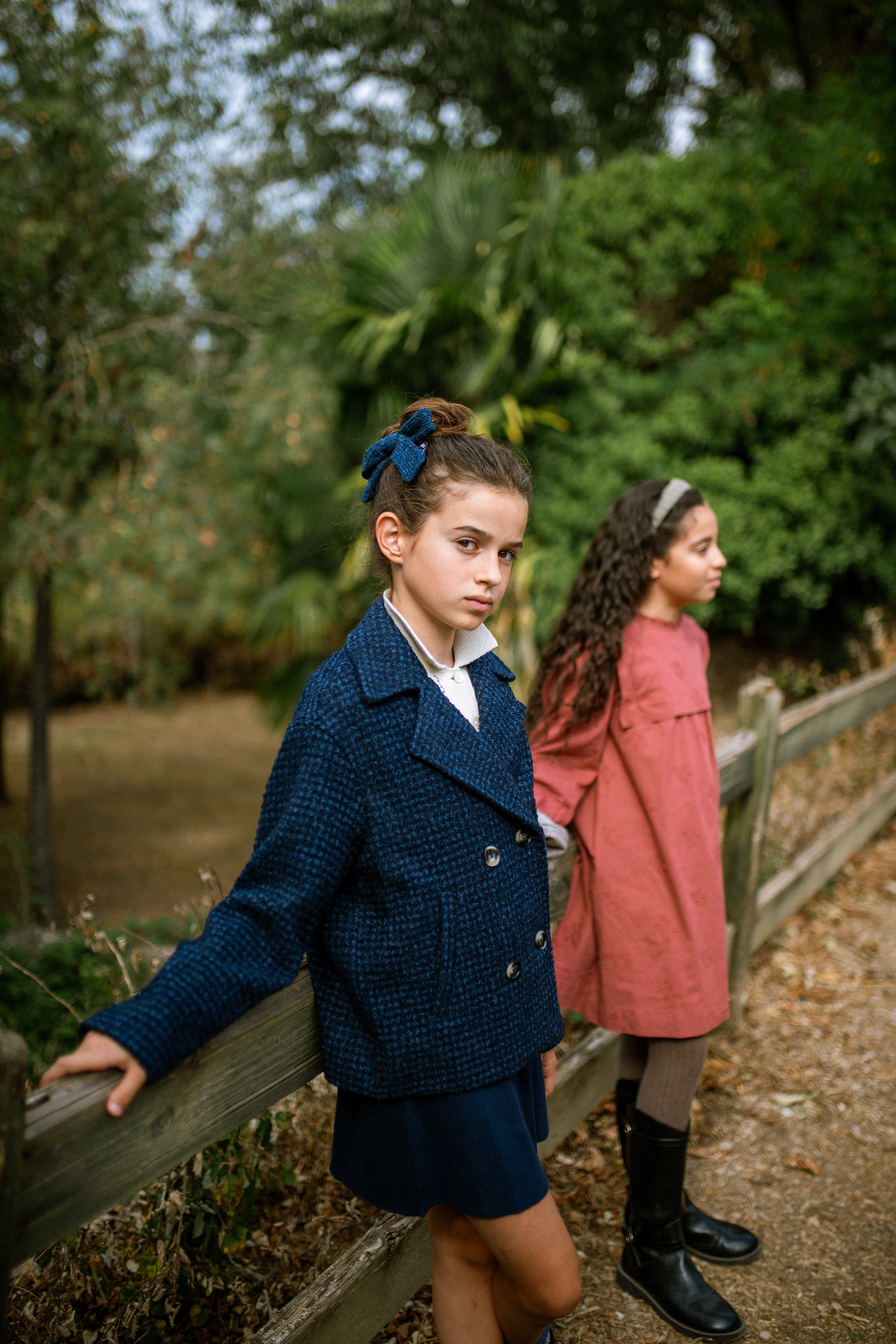 WAFFLE BOW CLIP - KNOT Hairbands