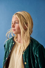 Load image into Gallery viewer, VELVET TRIM HEADBAND - KNOT Hairbands