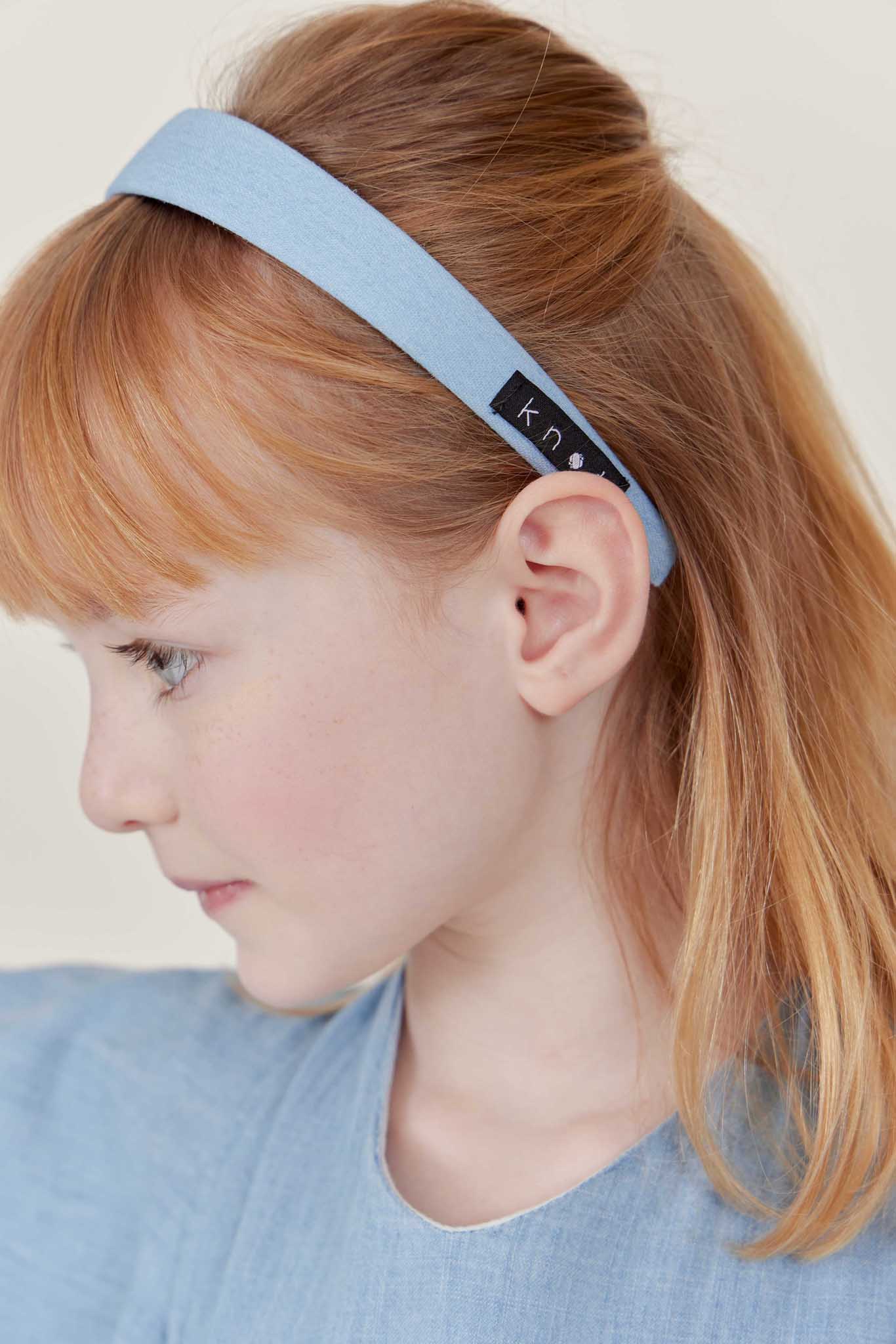 DENIM HEADBAND - KNOT Hairbands
