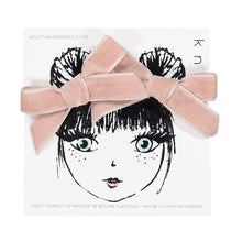 Load image into Gallery viewer, RIBBON MINI BOW CLIP SET AW23 - KNOT Hairbands