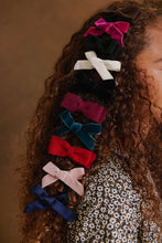 Load image into Gallery viewer, RIBBON MINI BOW CLIP SET AW23 - KNOT Hairbands