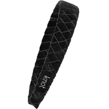 Load image into Gallery viewer, VELVET TRIM HEADBAND - KNOT Hairbands