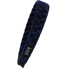 Load image into Gallery viewer, VELVET TRIM HEADBAND - KNOT Hairbands