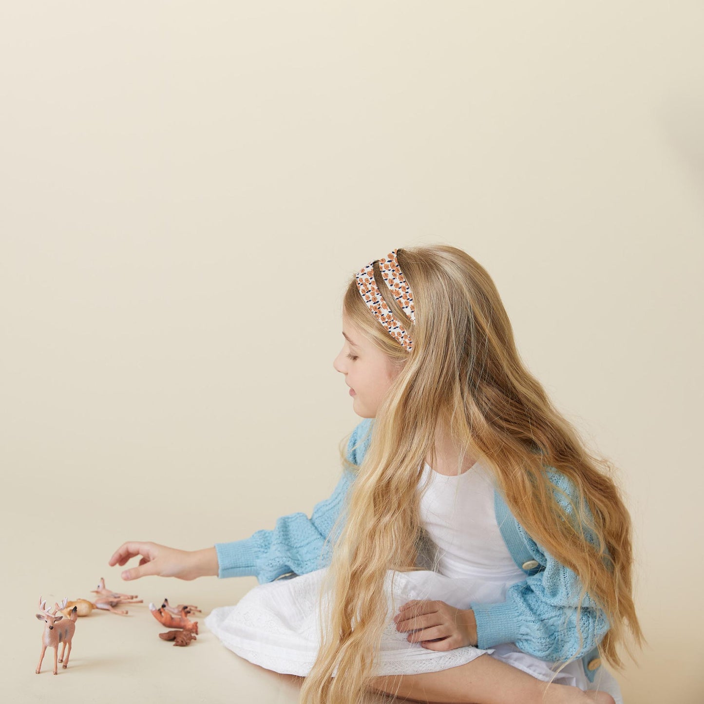 BERRY FLORAL HEADBAND - KNOT Hairbands