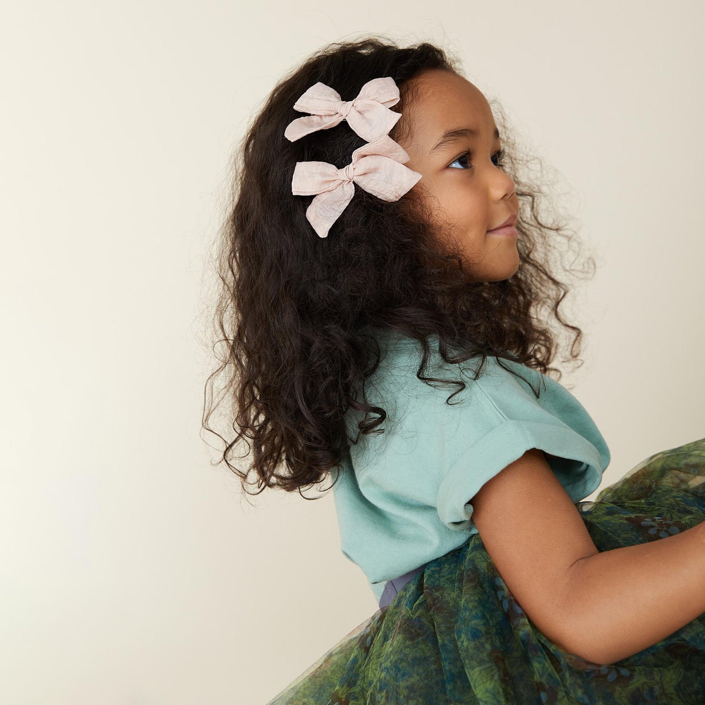 FLUTTER MINI BOW CLIP SET - KNOT Hairbands