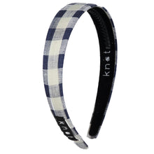 Load image into Gallery viewer, GINGHAM HEADBAND - KNOT Hairbands