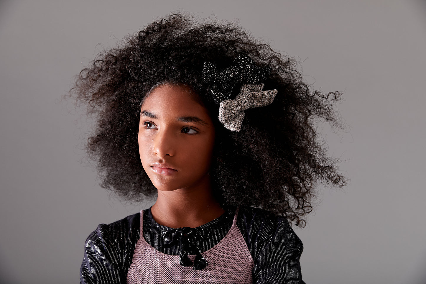 KNOT MIX BOW CLIP - KNOT Hairbands
