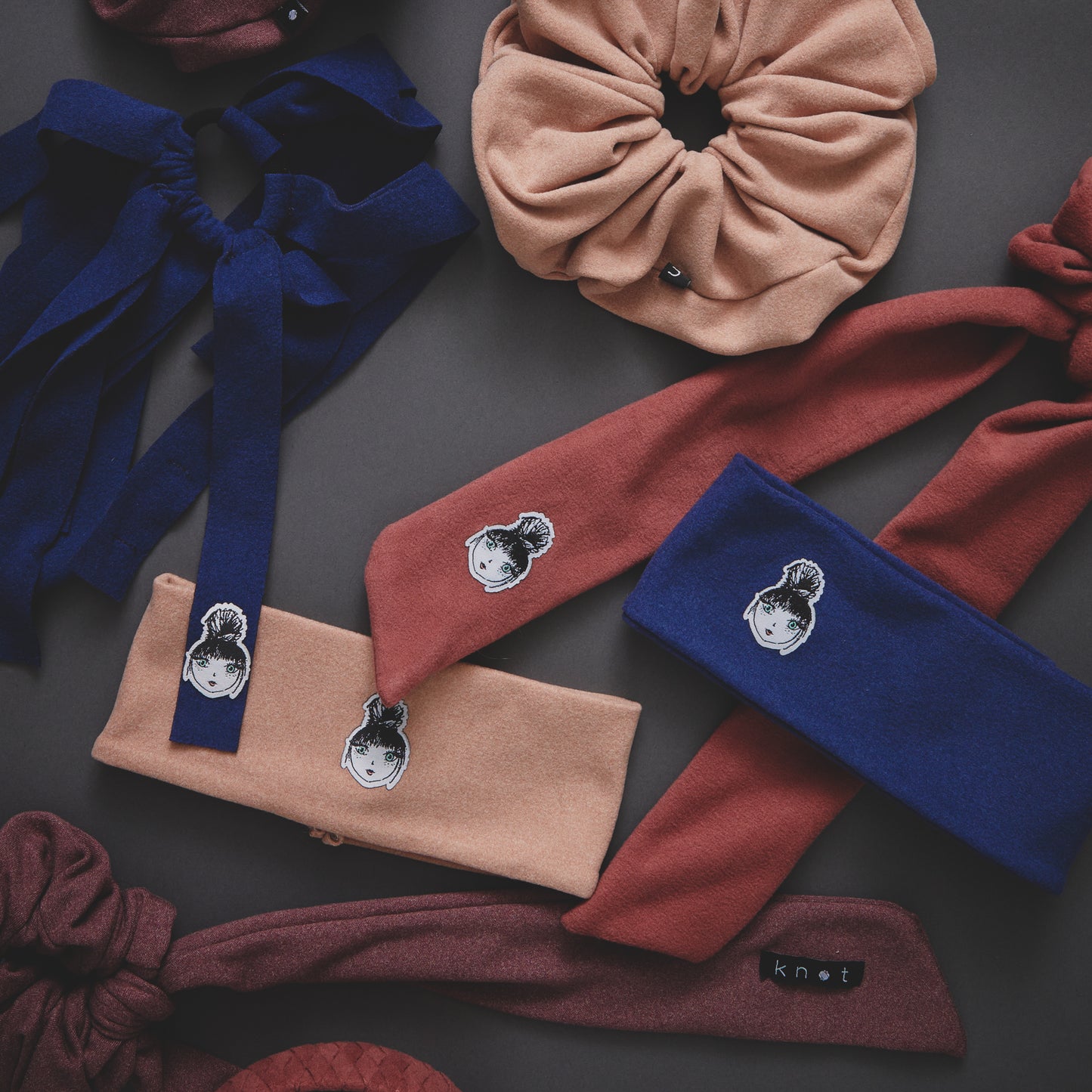 FELT HEADWRAP - KNOT Hairbands