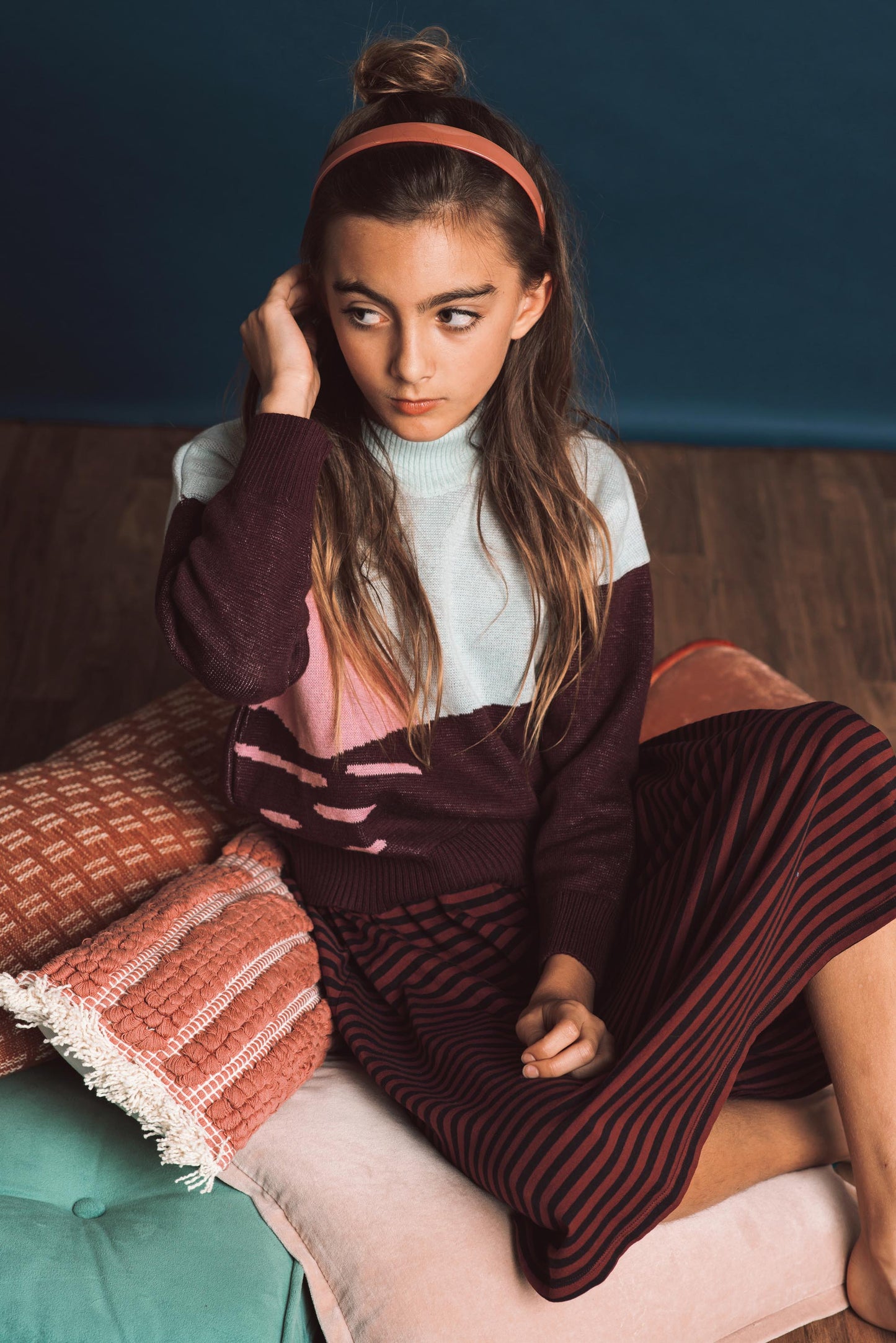 CLASSIC GLOSS HEADBAND // Midnight Navy - KNOT Hairbands