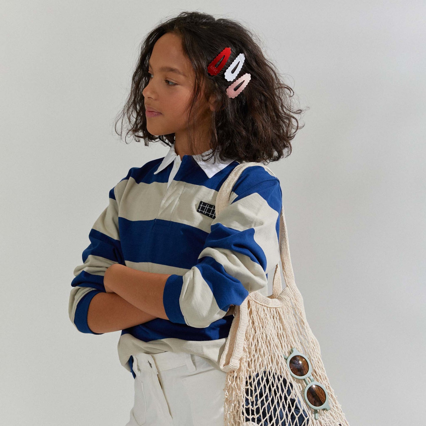 SCALLOP JUMBO CLIP - KNOT Hairbands