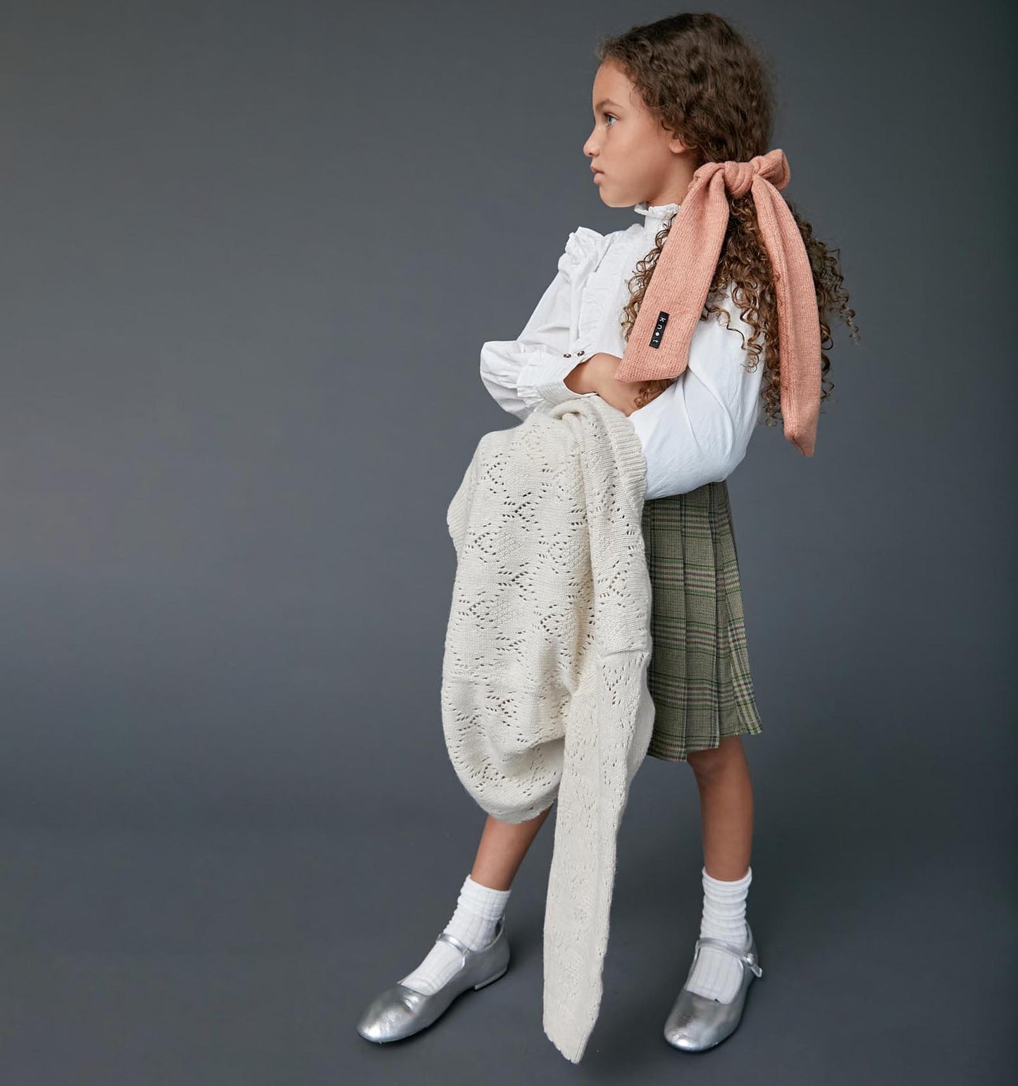 SOPRANO SWEATER SCRUNCHIE - KNOT Hairbands