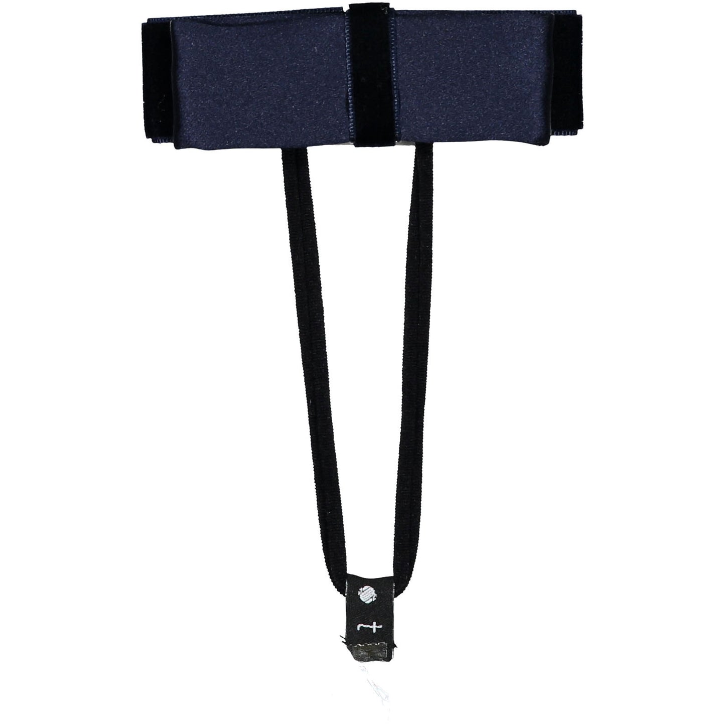 SILK + VELVET RIBBON BOW BAND // Midnight Navy - KNOT Hairbands