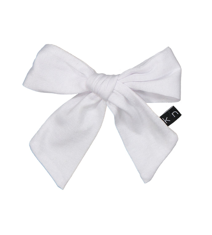 T-SHIRT BOW CLIP - KNOT Hairbands