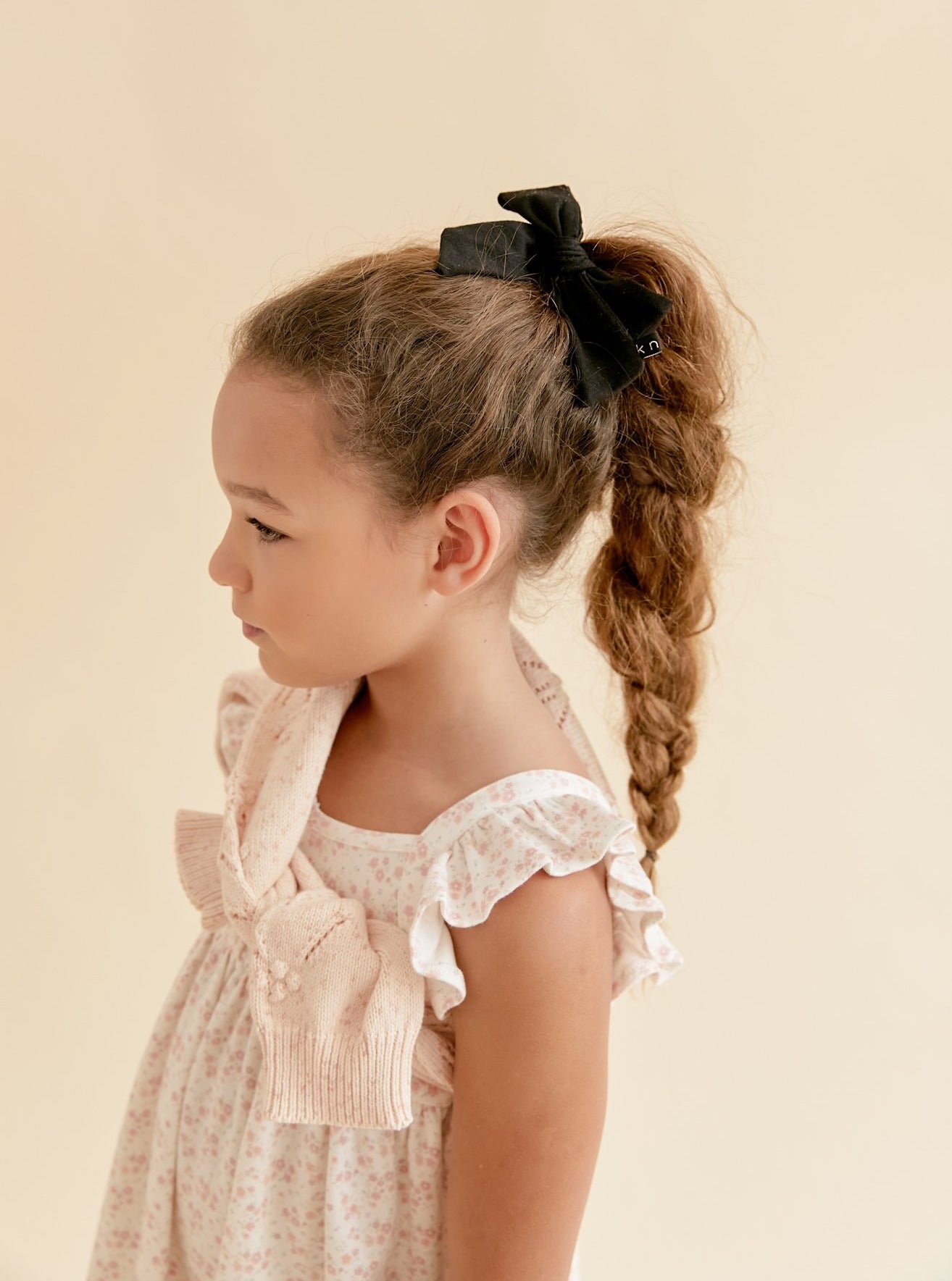 T-SHIRT BOW CLIP - KNOT Hairbands