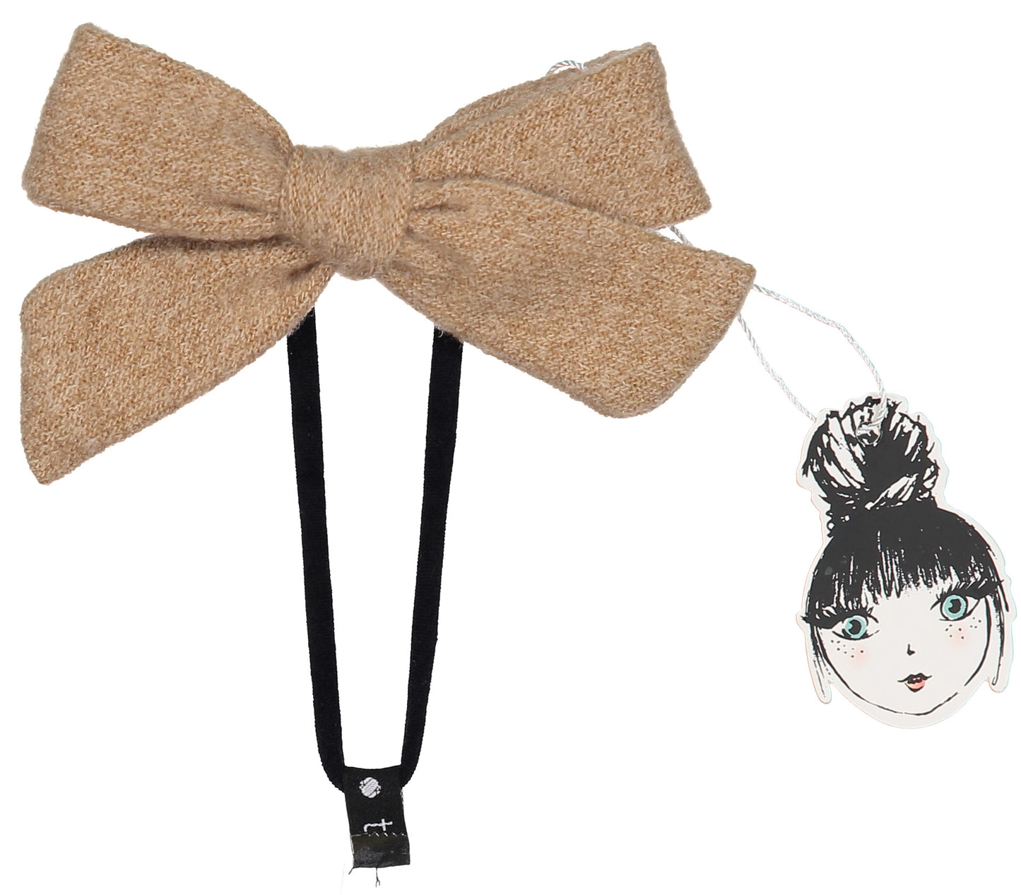 WOOL BOW BAND - KNOT Hairbands