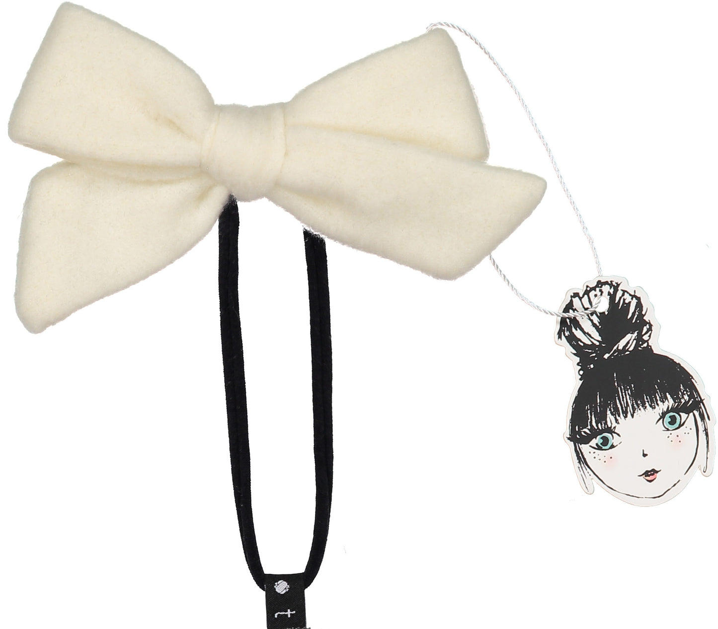 WOOL BOW BAND - KNOT Hairbands