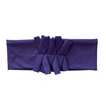 XO Headwrap // Blueberry - KNOT Hairbands