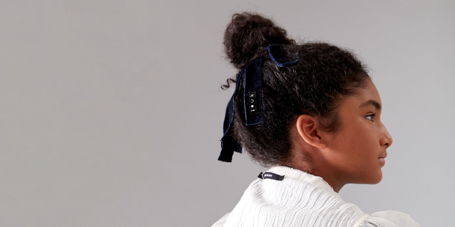 SHADOW RIBBON HAIRTIE