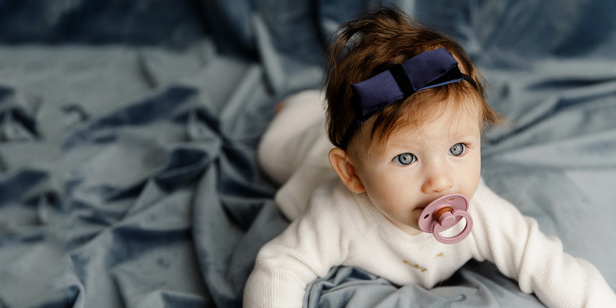 Silk + Velvet Bow Band