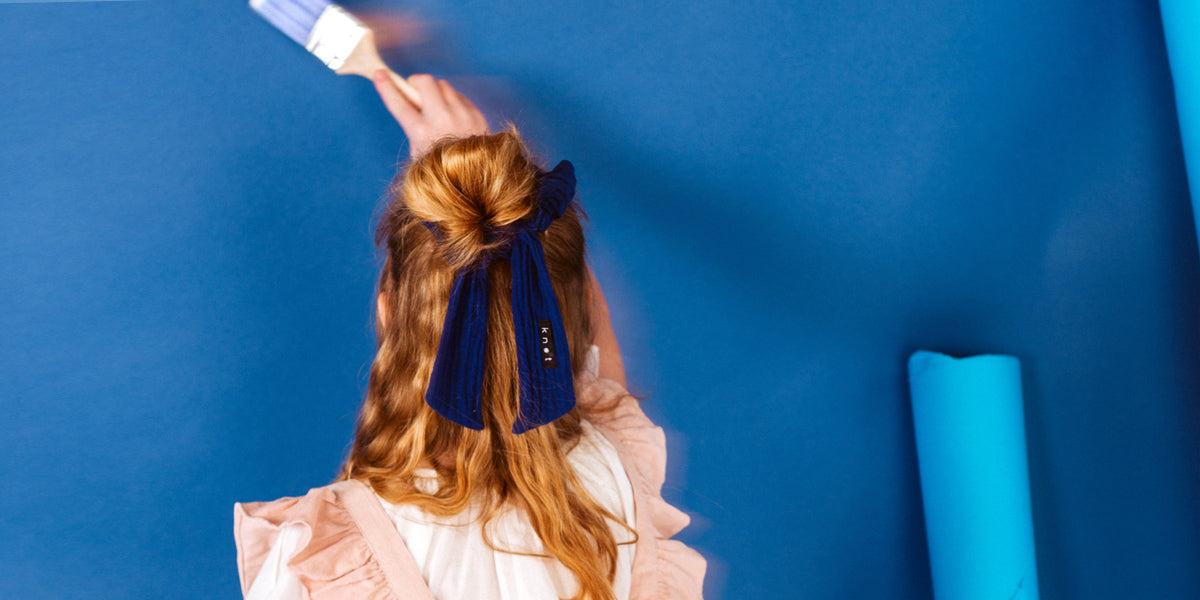 WATERCOLOR SCRUNCHIE