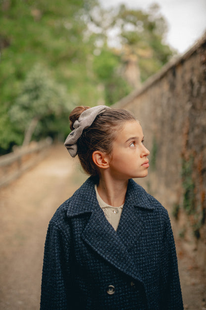 METALLIC SCRUNCHIE - KNOT Hairbands