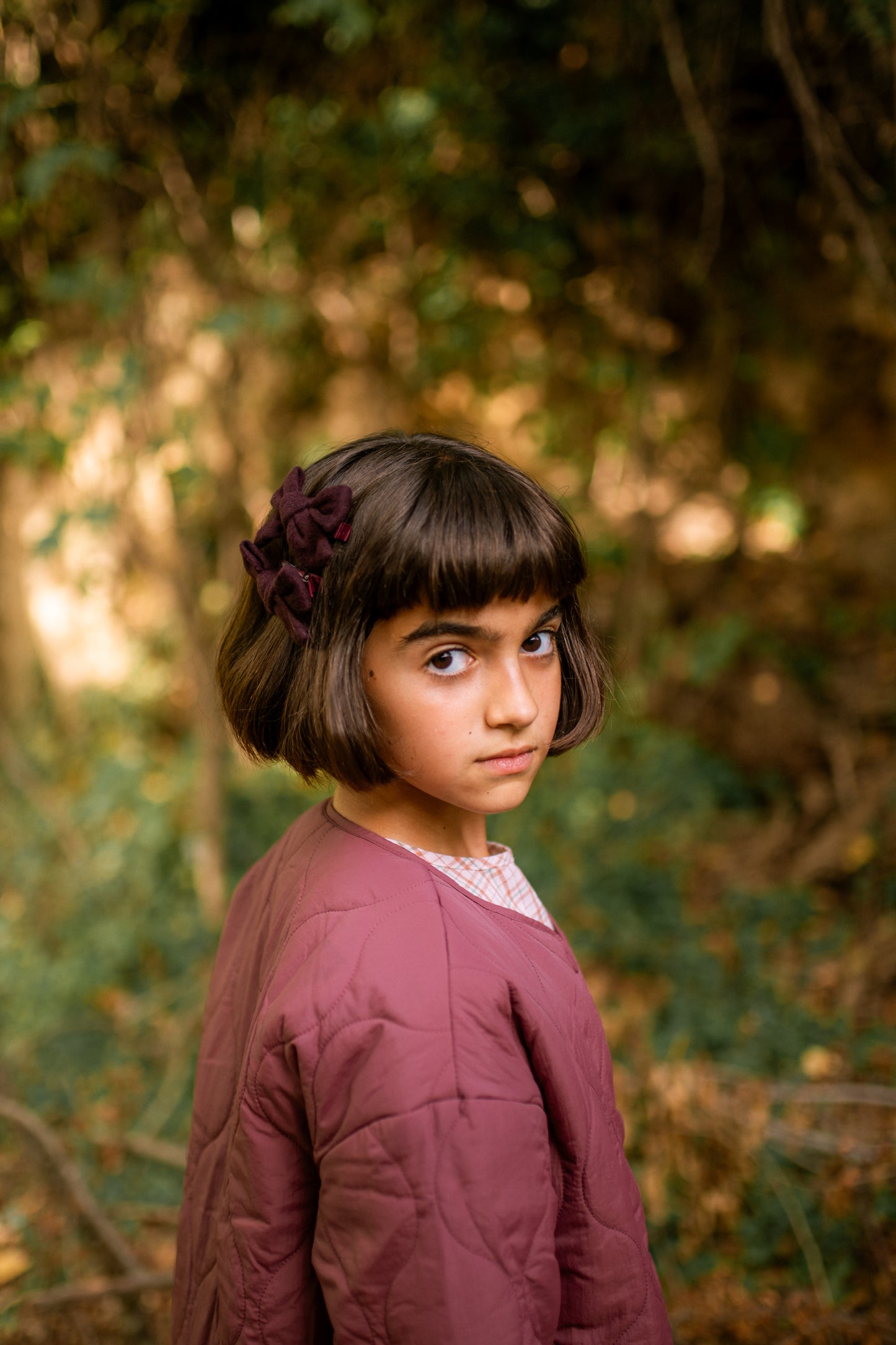 WOOLLY MINI BOW SET - KNOT Hairbands