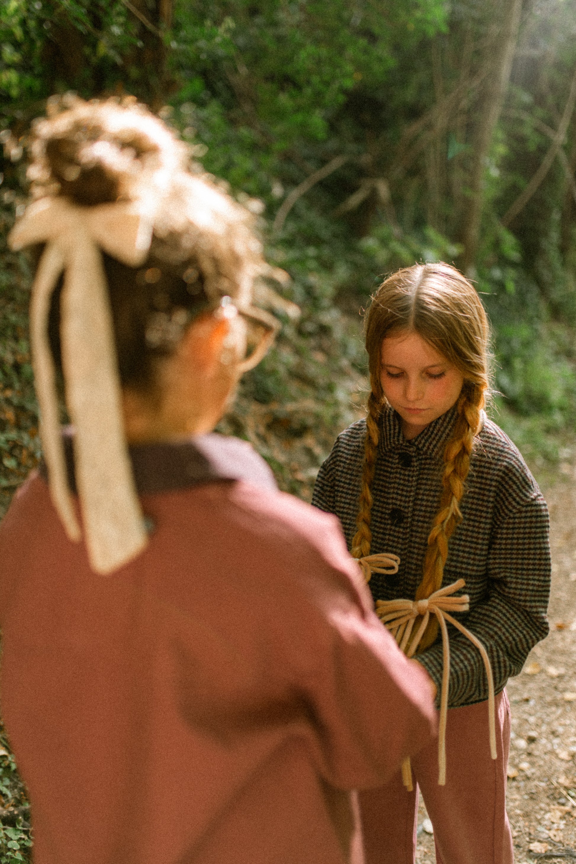 CORDED BOW CLIP - KNOT Hairbands