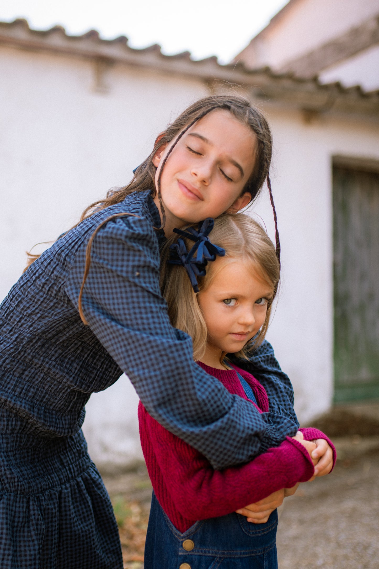 CORDED MINI BOW SET - KNOT Hairbands