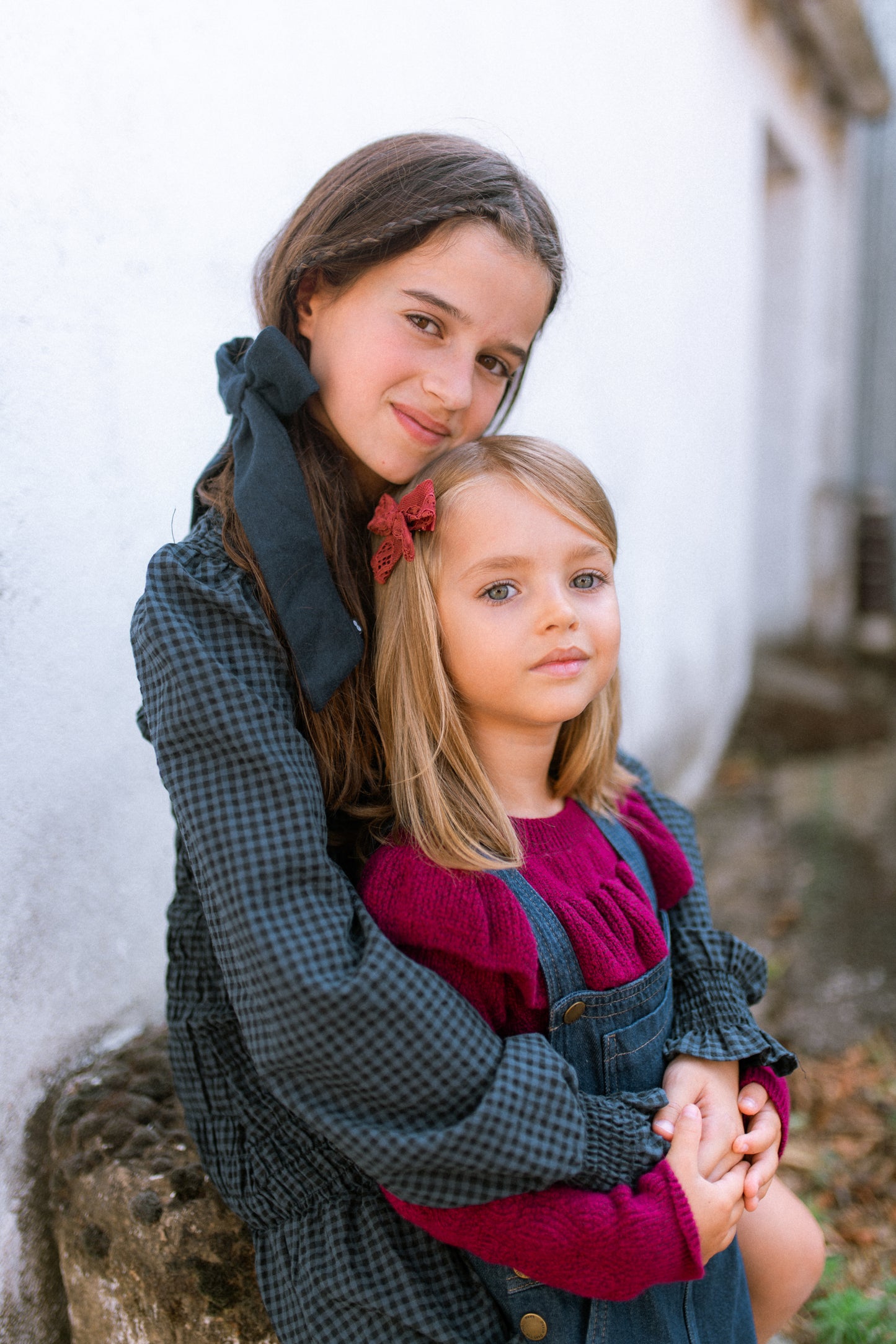 WOOLLY BOW CLIP - KNOT Hairbands