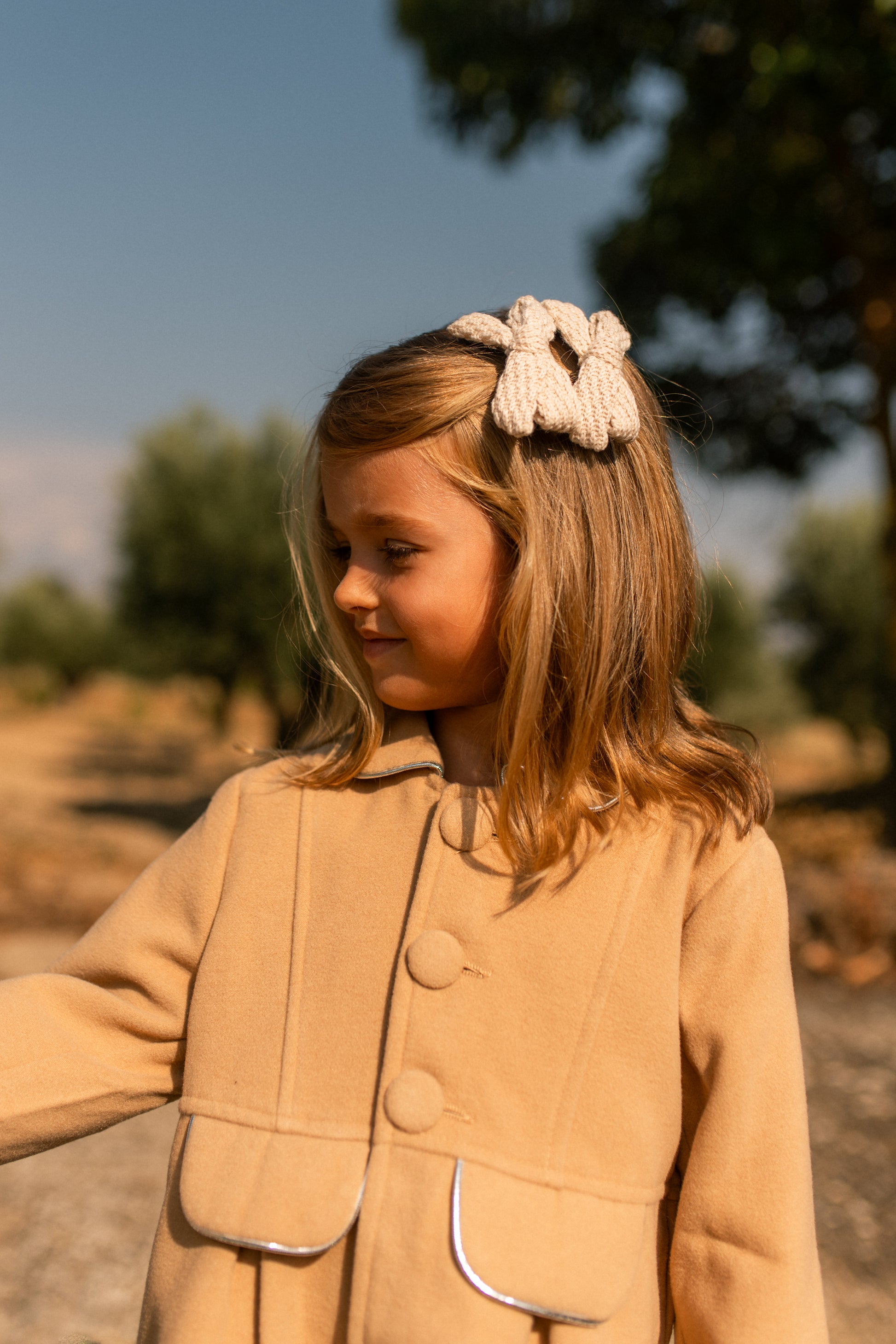 KNITTED MINI BOW SET - KNOT Hairbands