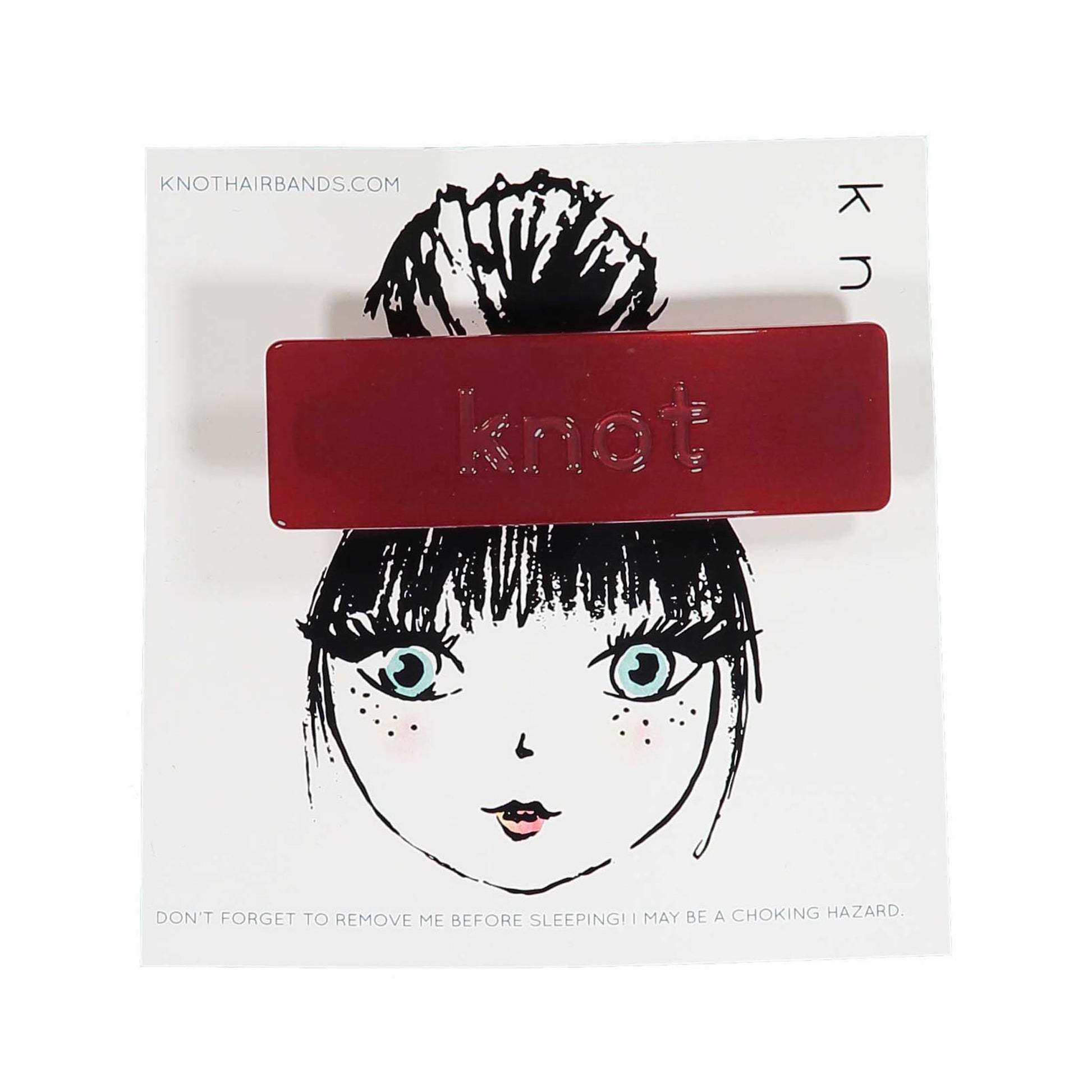 CLASSIC BARRETTE CLIP AW23 - KNOT Hairbands