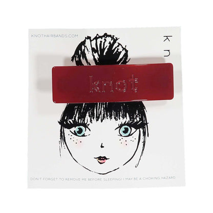 CLASSIC BARRETTE CLIP AW23 - KNOT Hairbands
