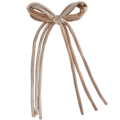 CORDED BOW CLIP - KNOT Hairbands