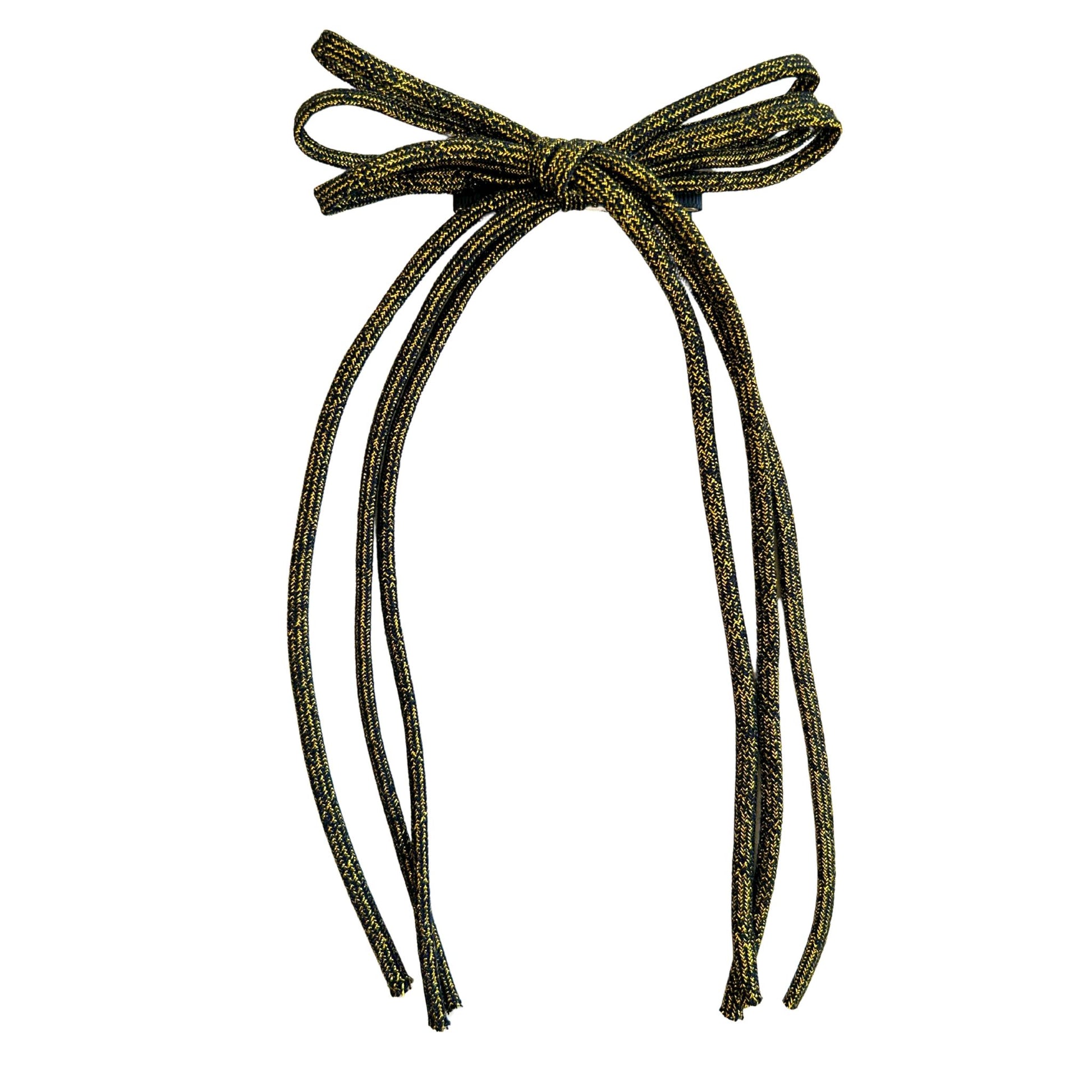 CORDED BOW CLIP - KNOT Hairbands