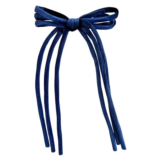 CORDED BOW CLIP - KNOT Hairbands