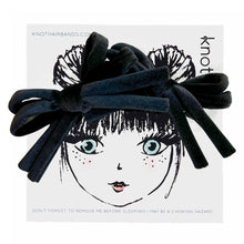 Load image into Gallery viewer, CORDED MINI BOW SET - KNOT Hairbands