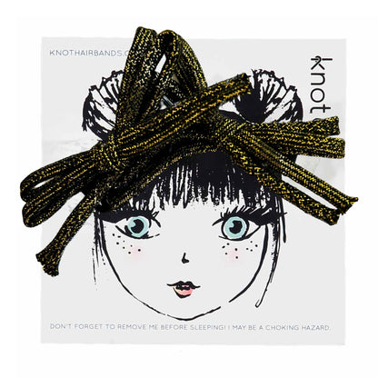 CORDED MINI BOW SET - KNOT Hairbands