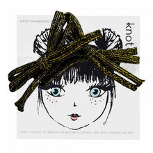Load image into Gallery viewer, CORDED MINI BOW SET - KNOT Hairbands