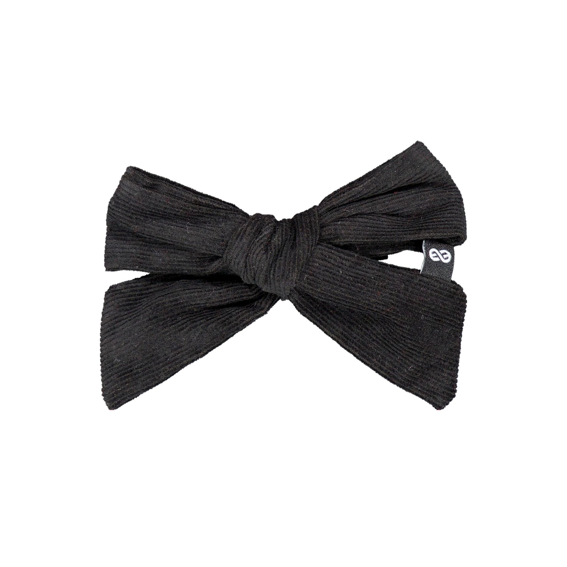 CORDUROY BOW CLIP - KNOT Hairbands