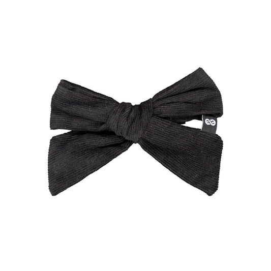 CORDUROY BOW CLIP - KNOT Hairbands
