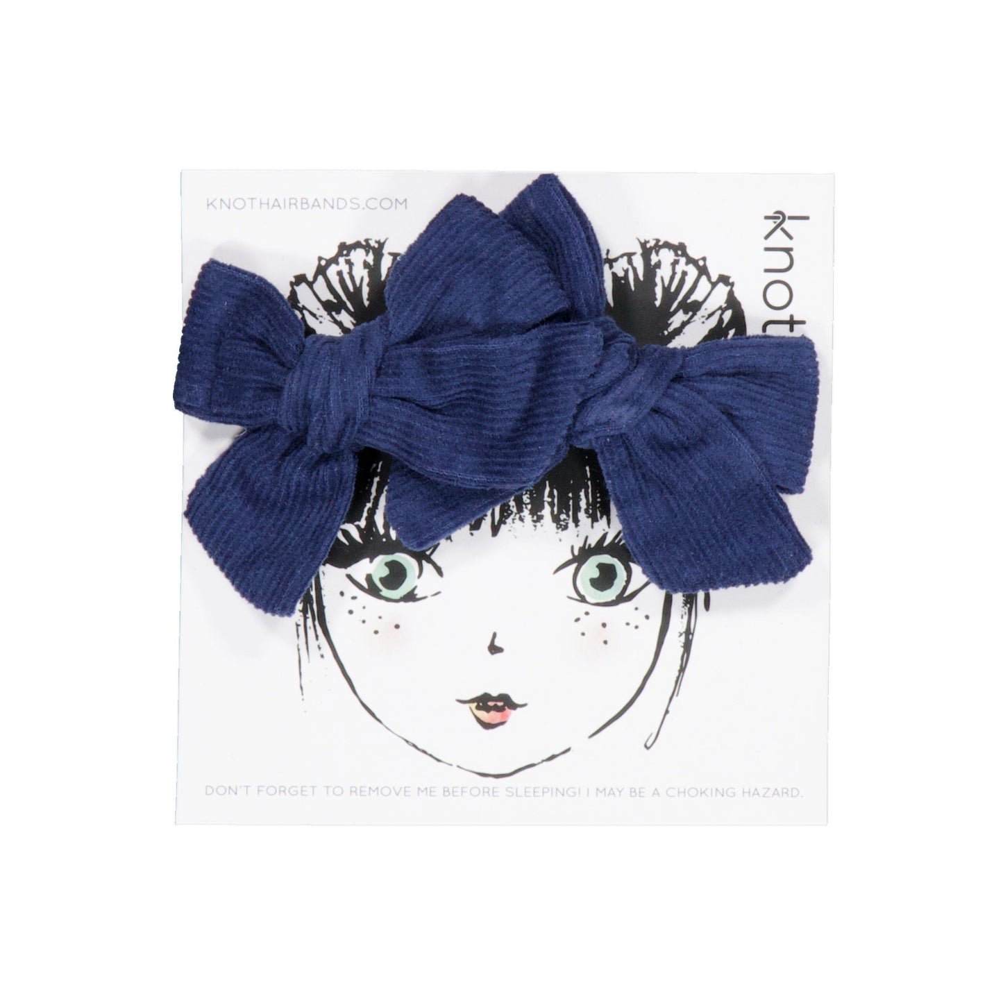 CORDUROY MINI BOW SET - KNOT Hairbands