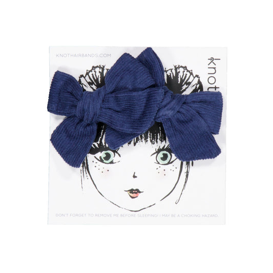 CORDUROY MINI BOW SET - KNOT Hairbands