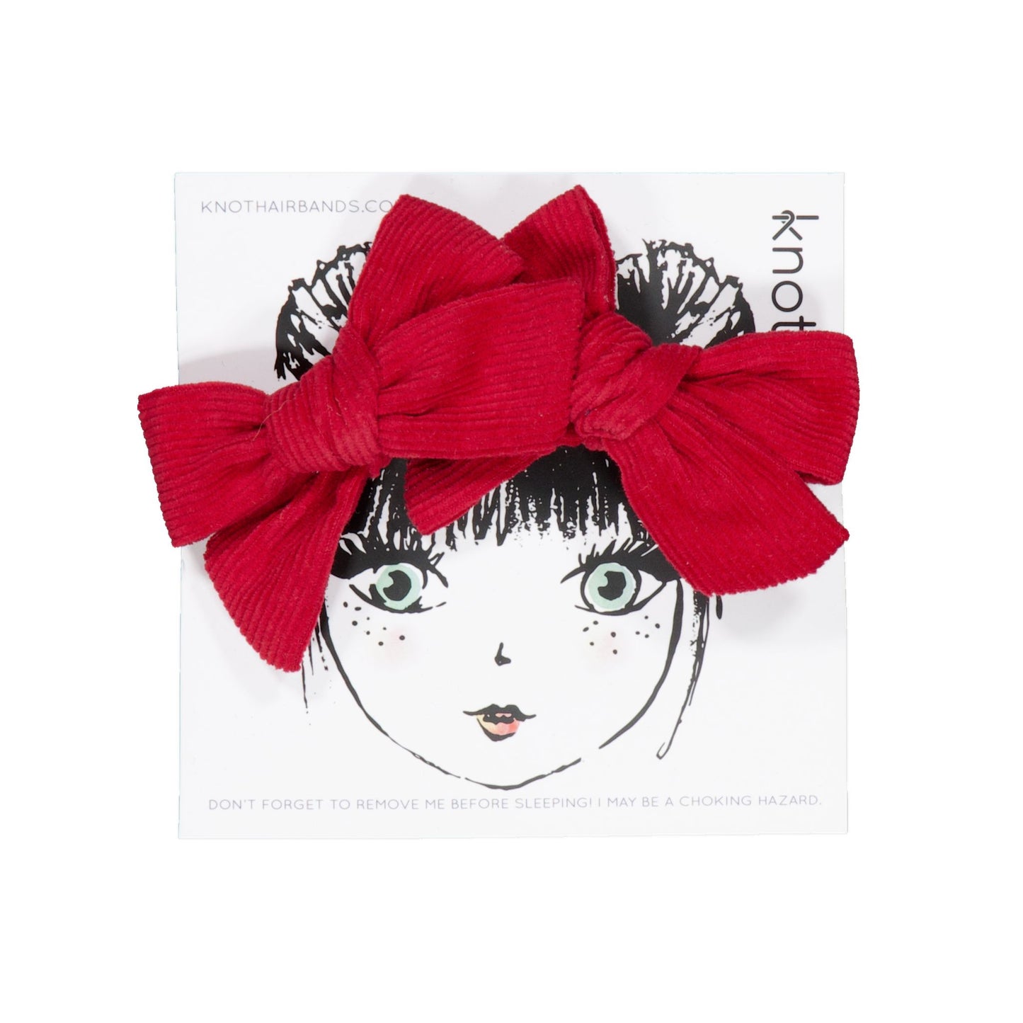 CORDUROY MINI BOW SET - KNOT Hairbands