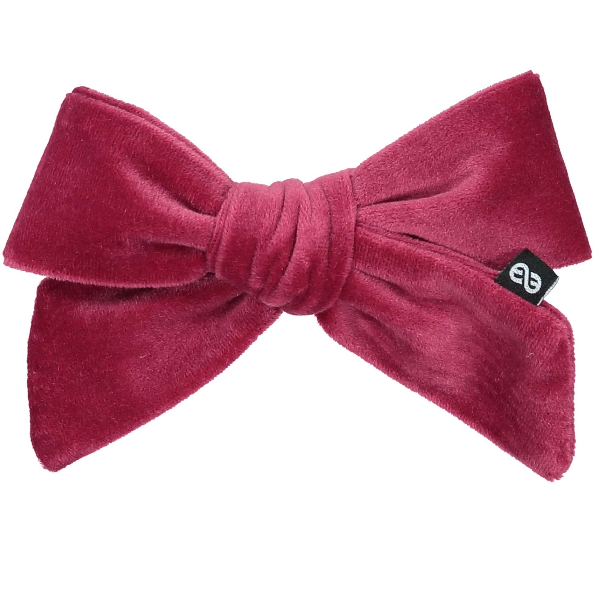 FELTED VELVET BOW CLIP - KNOT Hairbands