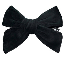 Load image into Gallery viewer, FELTED VELVET BOW CLIP - KNOT Hairbands