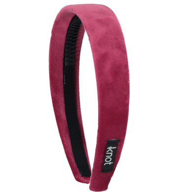 FELTED VELVET HEADBAND - KNOT Hairbands