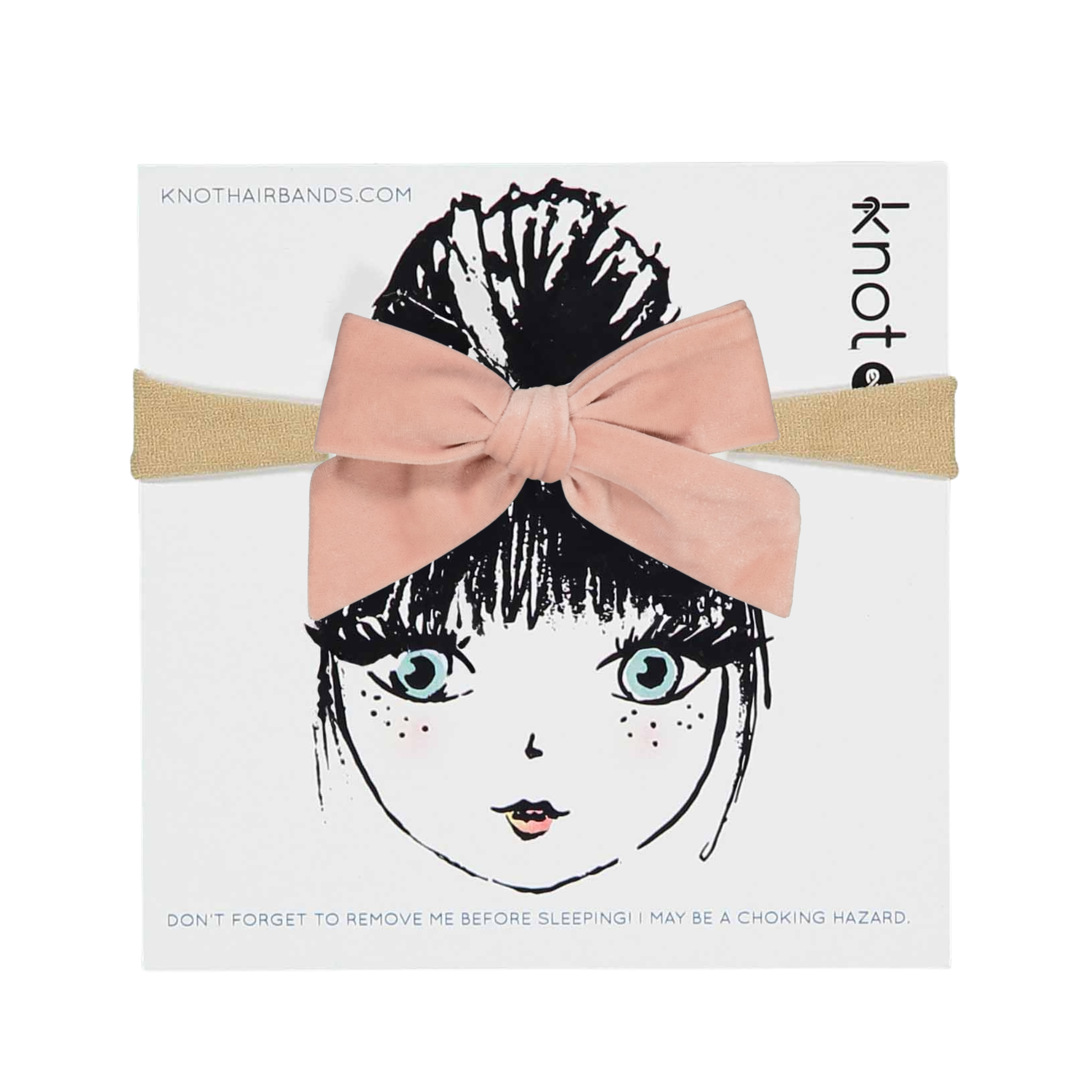 FERN VELVET BOW BAND - KNOT Hairbands