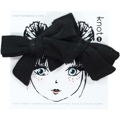 JERSEY MINI BOW SET - KNOT Hairbands