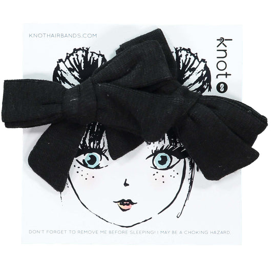 JERSEY MINI BOW SET - KNOT Hairbands