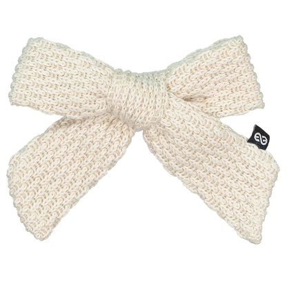 KNITTED BOW CLIP - KNOT Hairbands